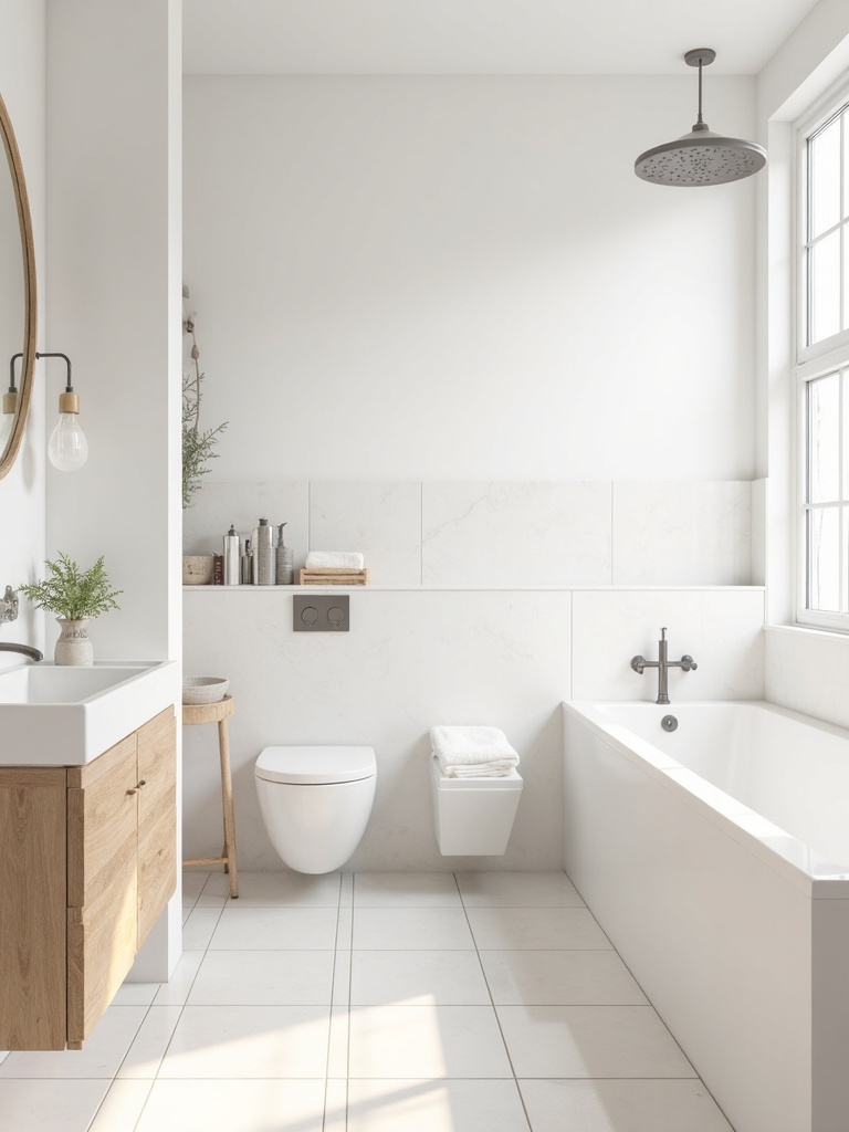Scandinavian Bathroom - Scandinavian Bathroom interior design inspiration