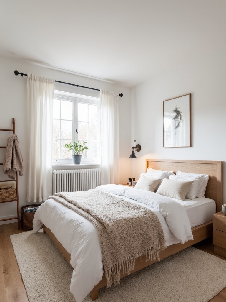 Scandinavian Guest Bedroom design - Scandinavian Guest Bedroom interior design ideas