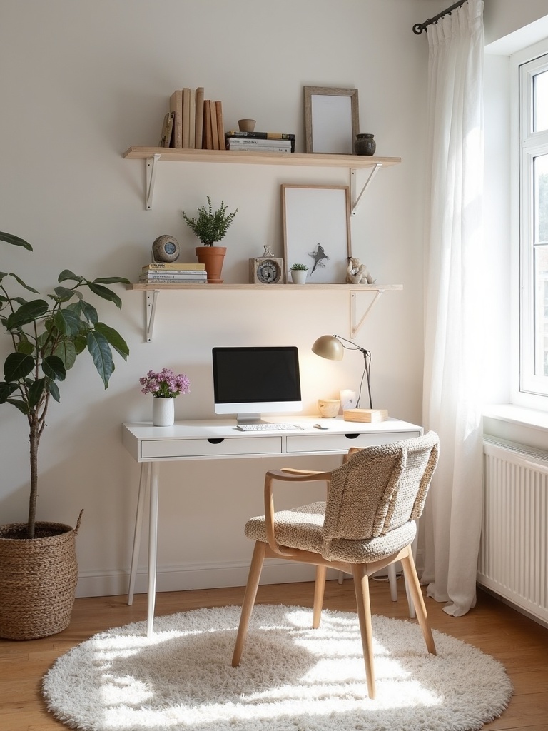 Scandinavian Home Office - Scandinavian Home Office interior design inspiration