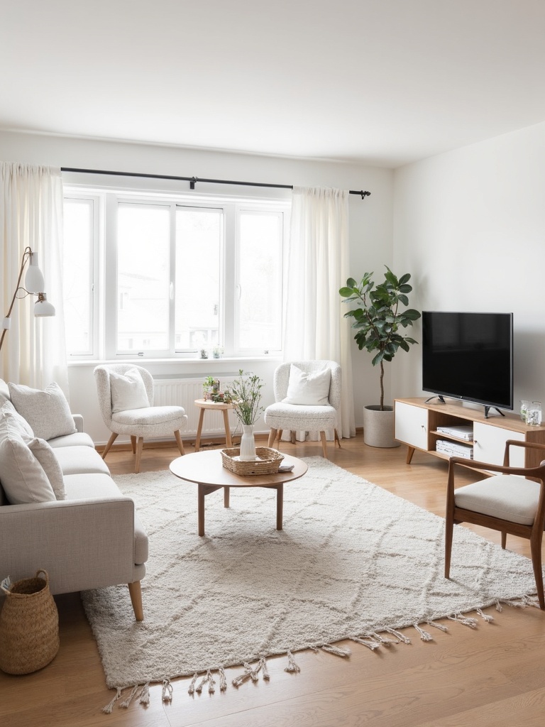 Scandinavian Living Room - Scandinavian Living Room interior design inspiration