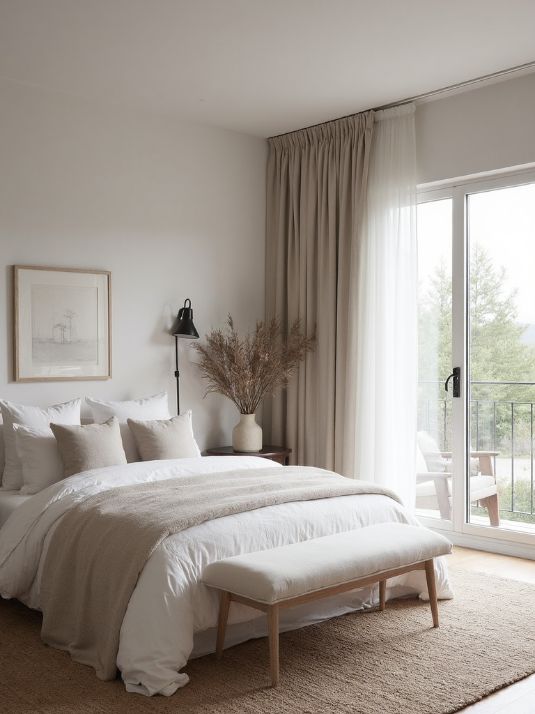 Scandinavian Master Suite design - Scandinavian Master Suite interior design ideas