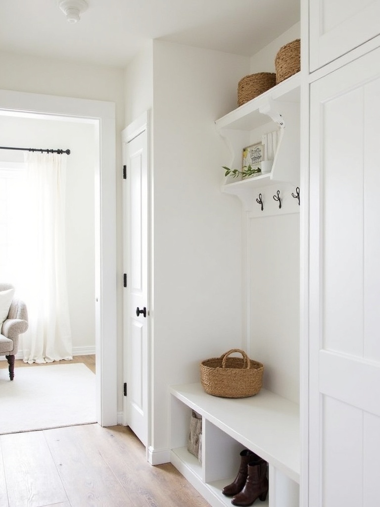 Scandinavian Mudroom design - Scandinavian Mudroom interior design ideas