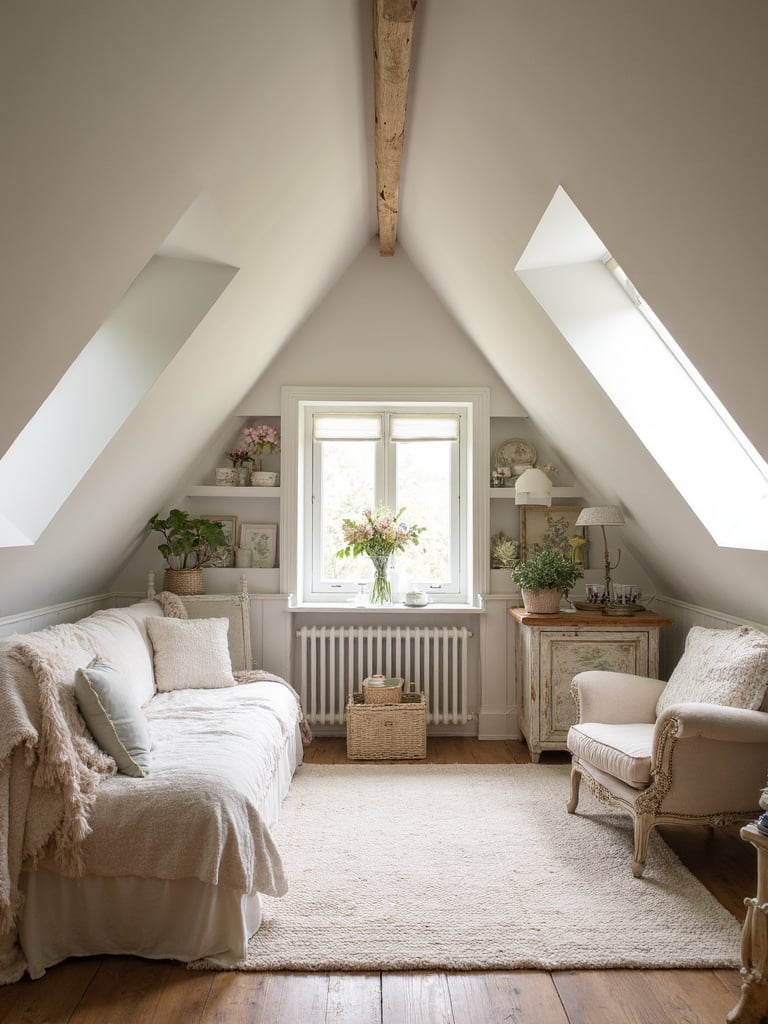 Shabby Chic Attic - Shabby Chic Attic interior design inspiration