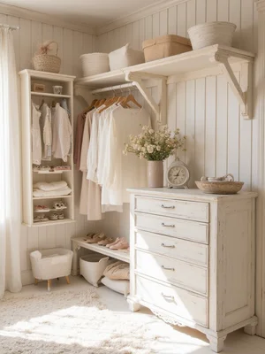 Shabby Chic Closet Design