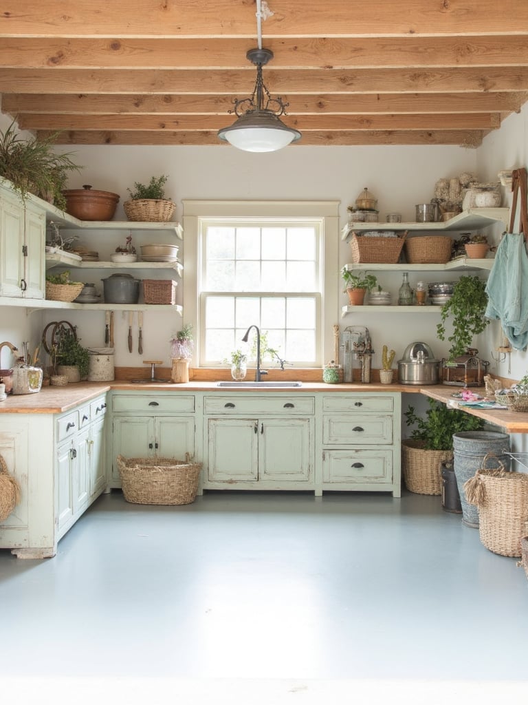 Shabby Chic Garage - Shabby Chic Garage interior design inspiration