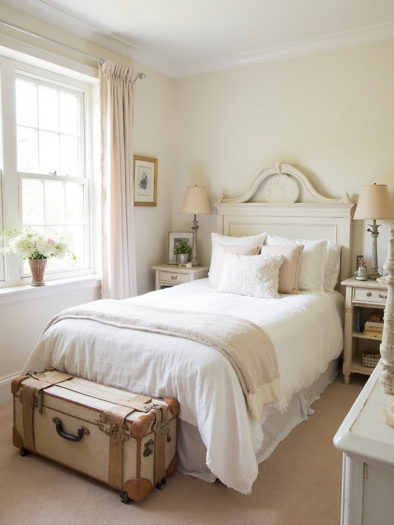 Shabby Chic Guest Bedroom - Shabby Chic Guest Bedroom interior design inspiration
