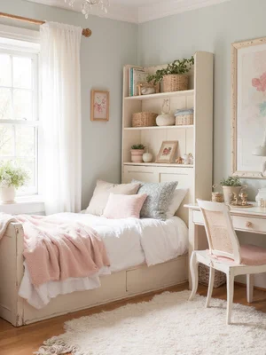 Shabby Chic Kids Room Design