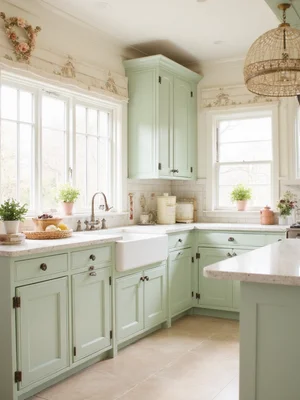 Shabby Chic Kitchen Design