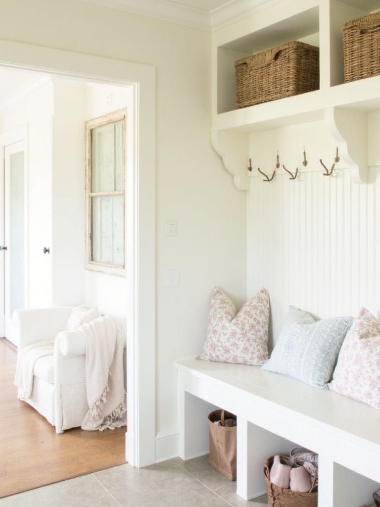Shabby Chic Mudroom - Shabby Chic Mudroom interior design inspiration