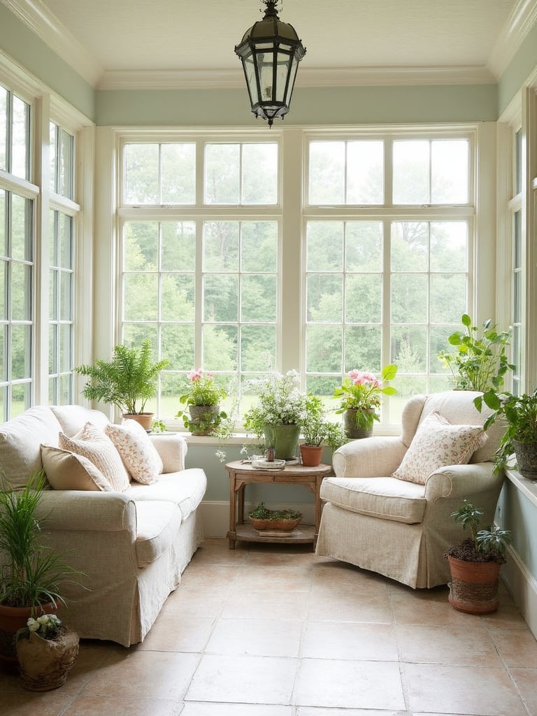 Shabby Chic Sunroom - Shabby Chic Sunroom interior design inspiration