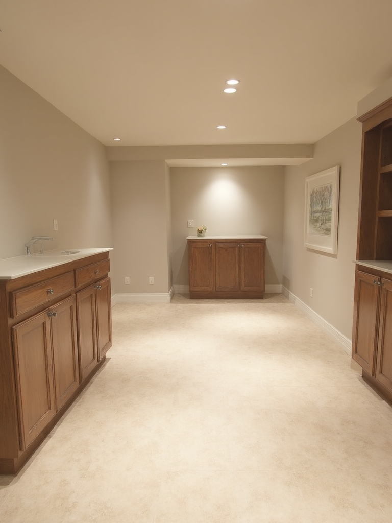 Simple Basement - Simple Basement interior design inspiration