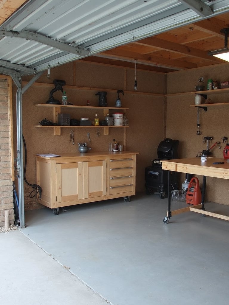 Simple Garage - Simple Garage interior design inspiration
