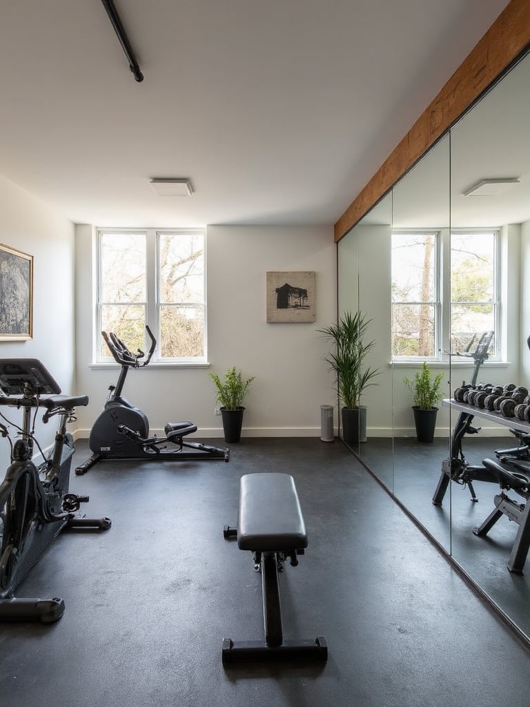 Simple Home Gym - Simple Home Gym interior design inspiration