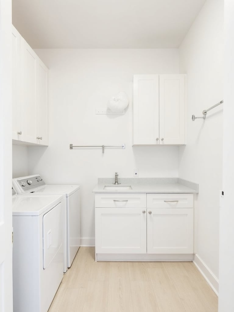 Simple Laundry Room - Simple Laundry Room interior design inspiration
