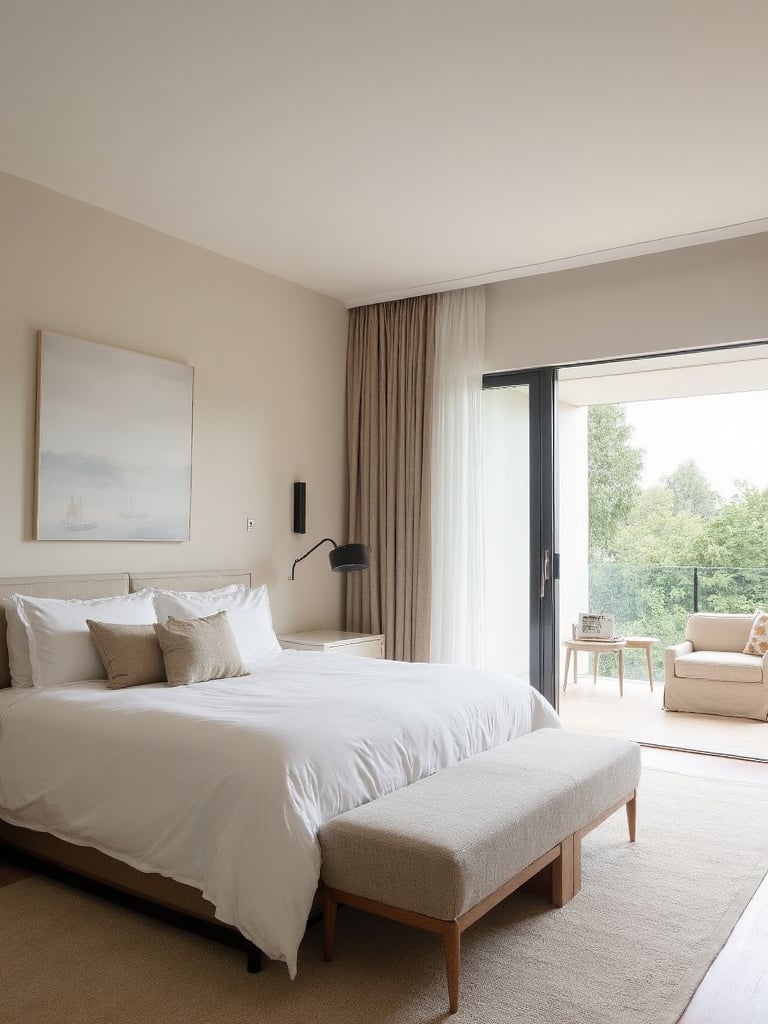 Simple Master Suite - Simple Master Suite interior design inspiration