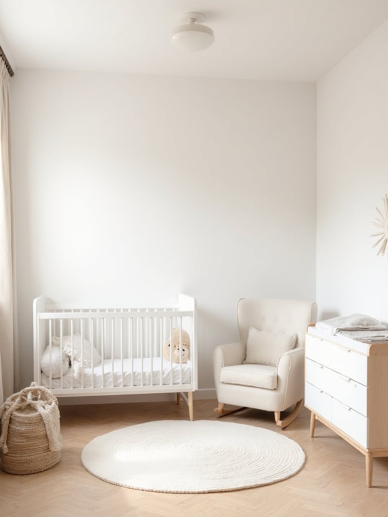 Simple Nursery - Simple Nursery interior design inspiration