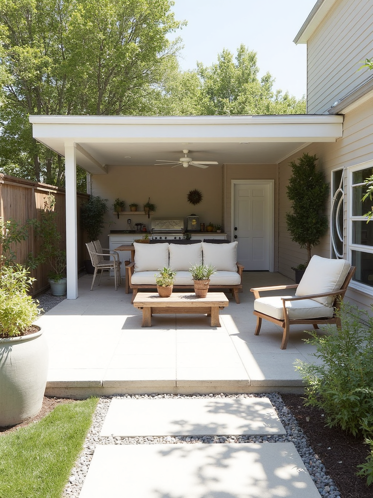 Simple Outdoor Patio - Simple Outdoor Patio interior design inspiration