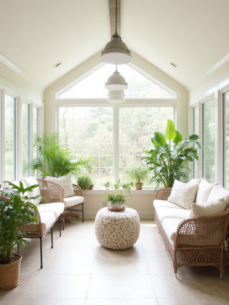 Simple Sunroom - Simple Sunroom interior design inspiration