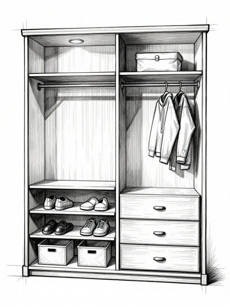 Sketch Closet - Sketch Closet interior design inspiration