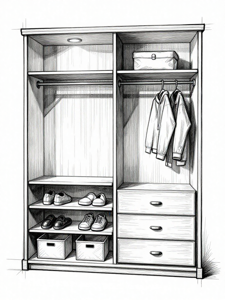 Sketch Closet - Sketch Closet interior design inspiration
