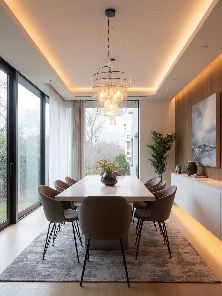 Smart Home Dining Room - Smart Home Dining Room interior design inspiration