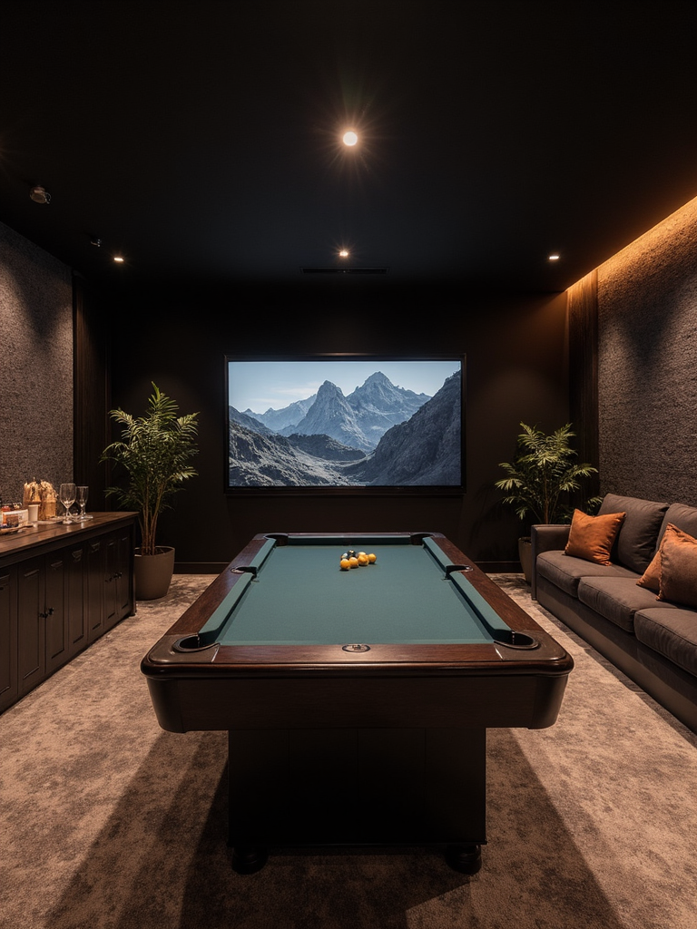 Smart Home Game Room - Smart Home Game Room interior design inspiration