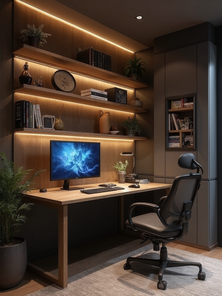 Smart Home Home Office - Smart Home Home Office interior design inspiration