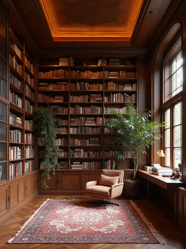 Smart Home Library - Smart Home Library interior design inspiration