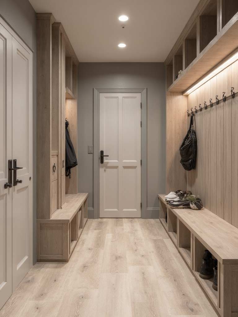 Smart Home Mudroom - Smart Home Mudroom interior design inspiration