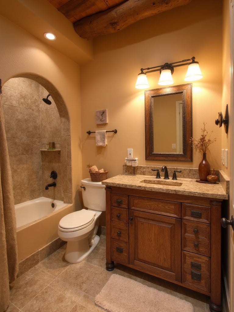 Southwestern Bathroom - Southwestern Bathroom interior design inspiration