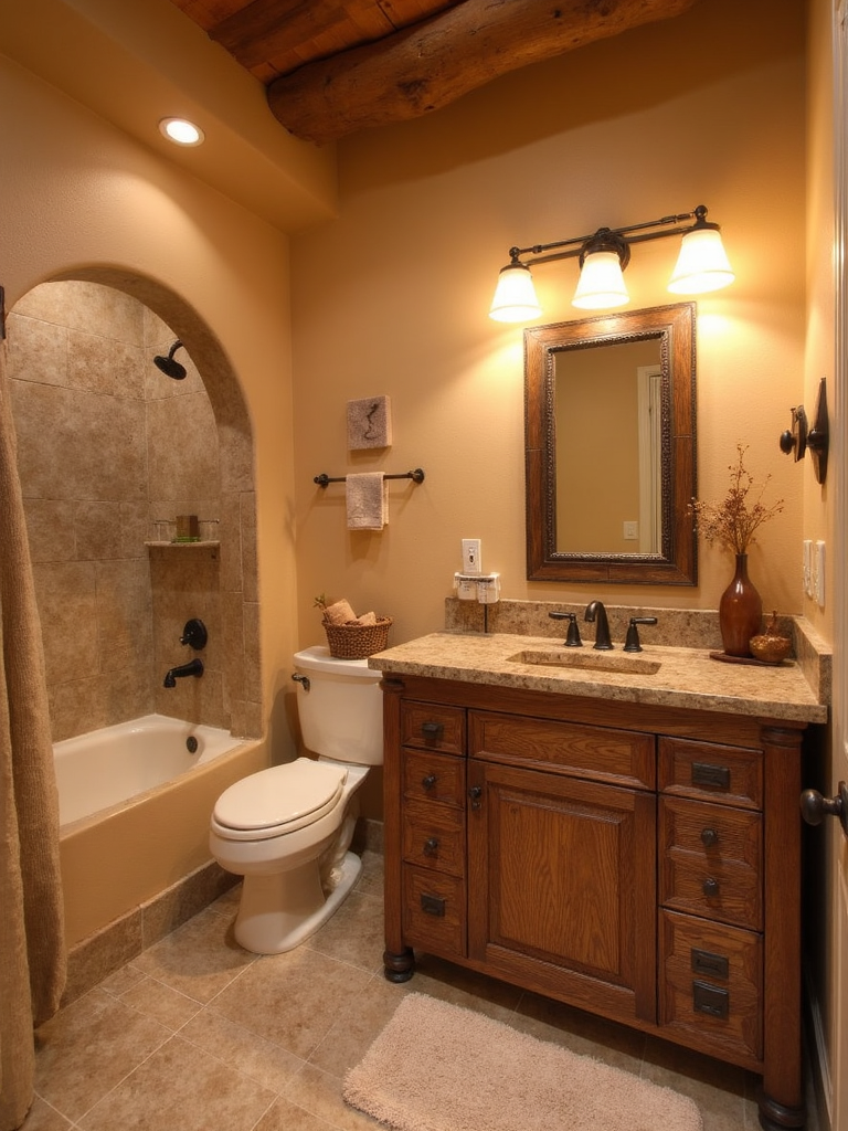 Southwestern Bathroom - Southwestern Bathroom interior design inspiration
