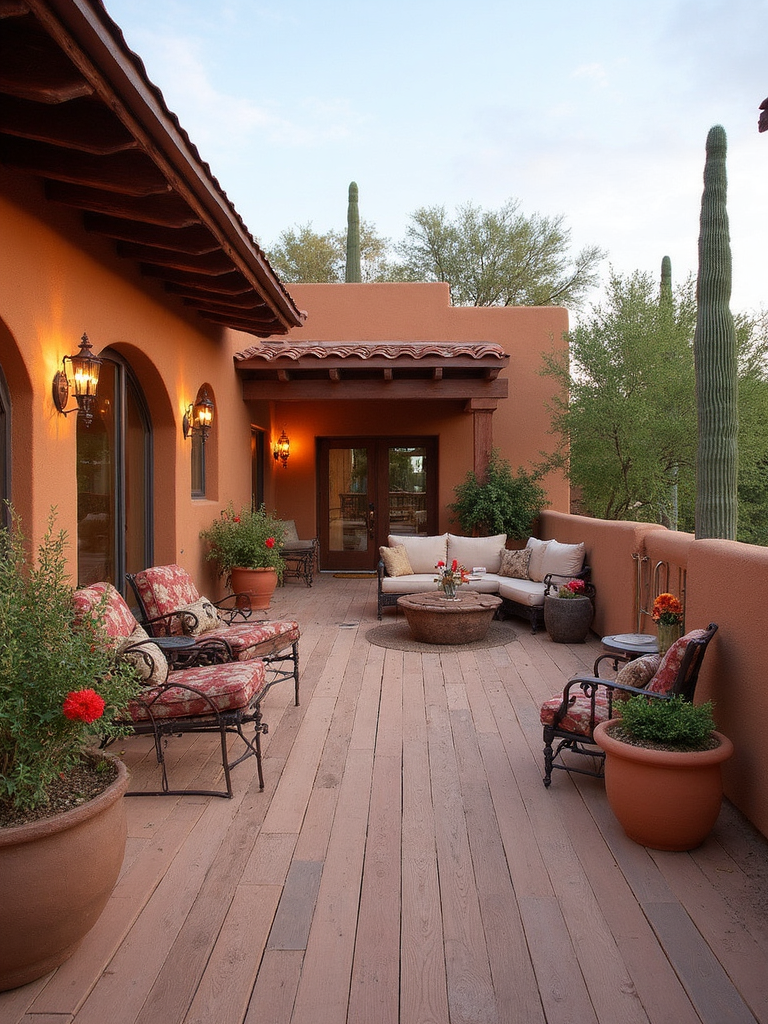 Southwestern Deck - Southwestern Deck interior design inspiration