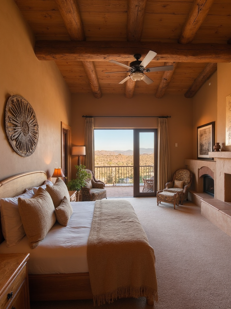 Southwestern Master Suite - Southwestern Master Suite interior design inspiration