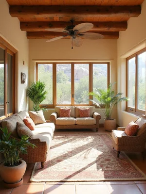 Southwestern Sunroom Design