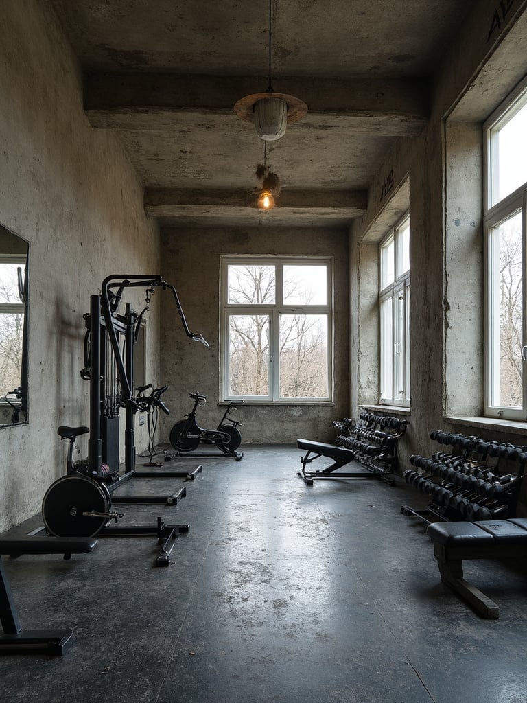 Soviet Home Gym - Soviet Home Gym interior design inspiration