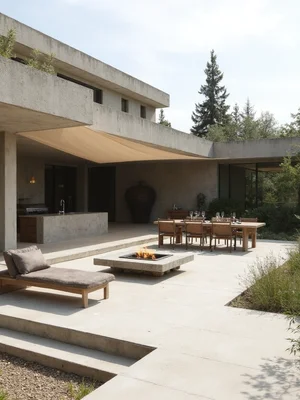 Soviet Outdoor Patio Design