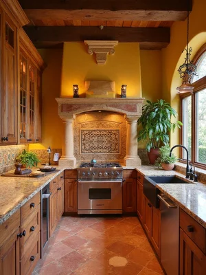 Spanish Kitchen Design