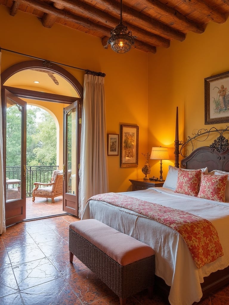 Spanish Master Suite - Spanish Master Suite interior design inspiration