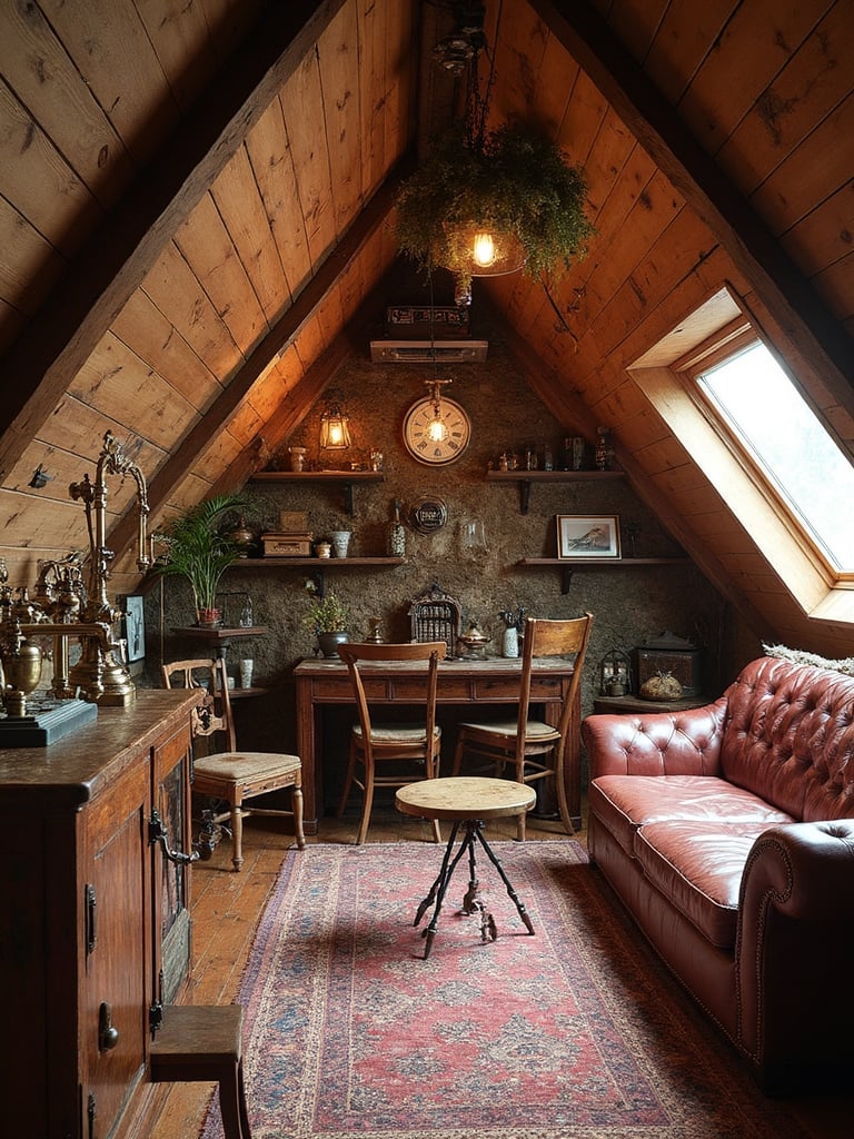 Steampunk Attic - Steampunk Attic interior design inspiration