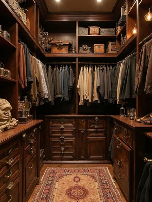 Steampunk Closet Design