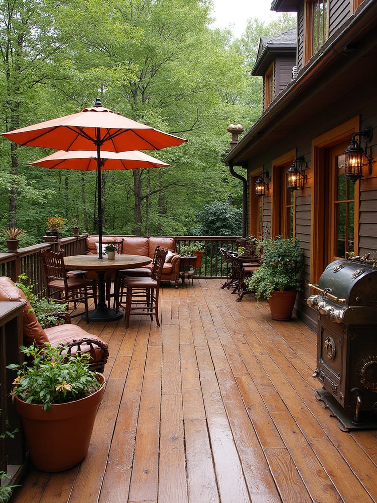 Steampunk Deck - Steampunk Deck interior design inspiration