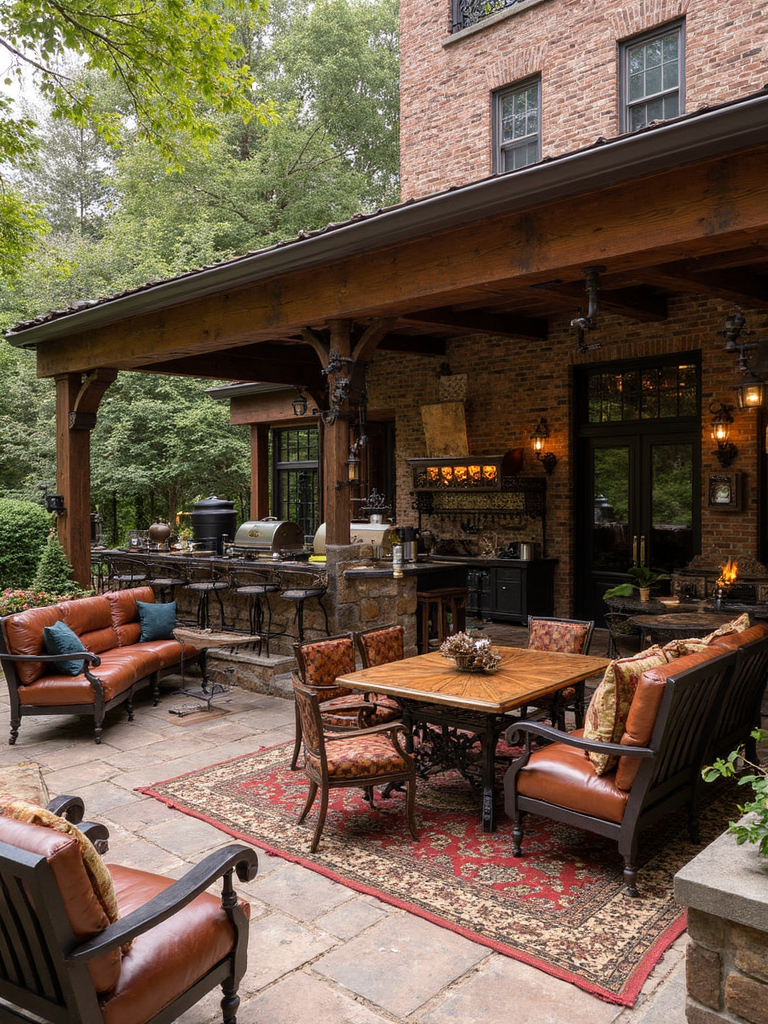 Steampunk Outdoor Patio - Steampunk Outdoor Patio interior design inspiration