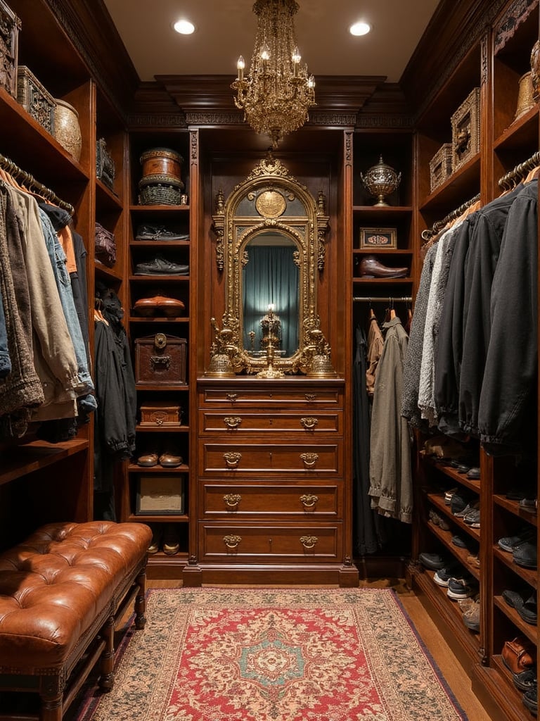 Steampunk Walk In Closet - Steampunk Walk In Closet interior design inspiration