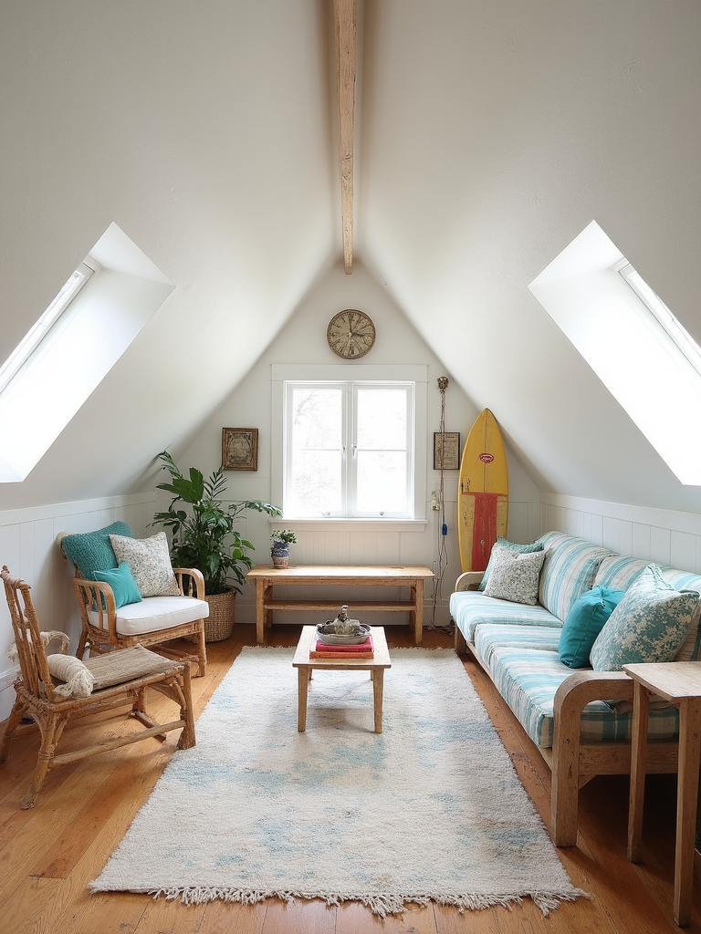Surf Shack Attic - Surf Shack Attic interior design inspiration