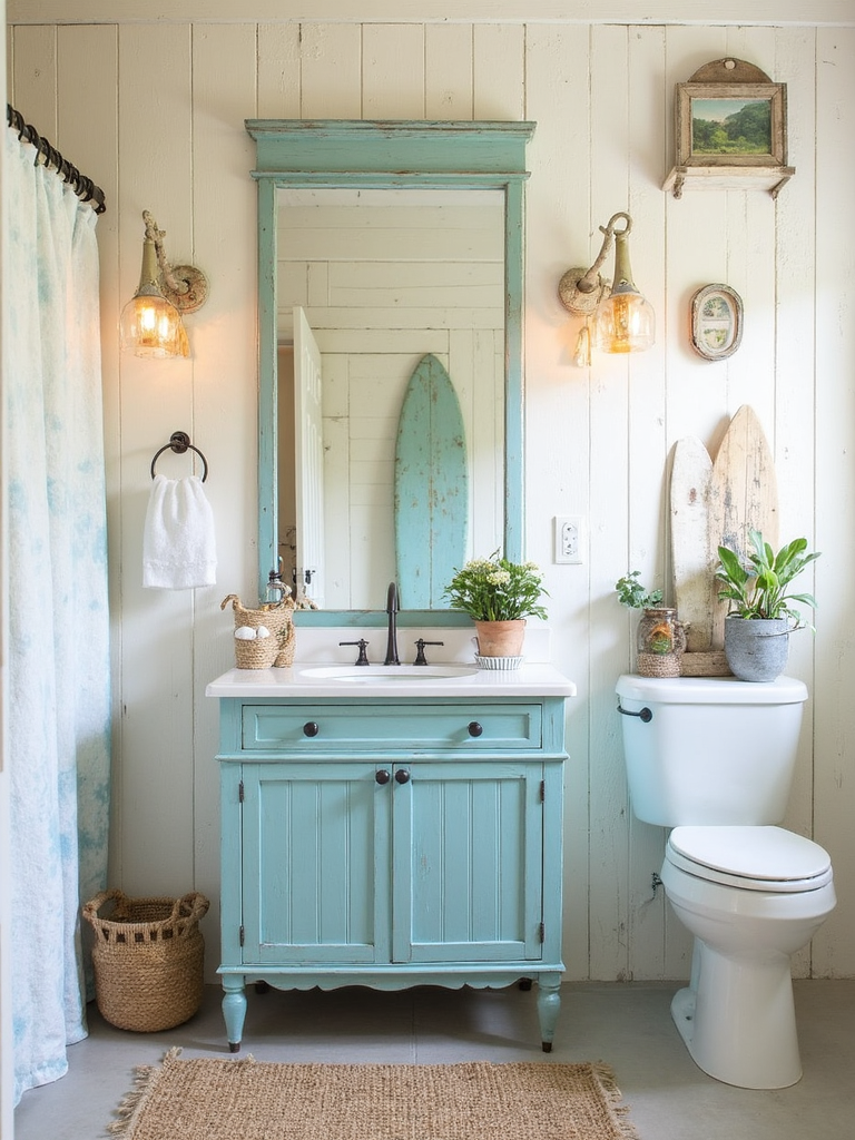 Surf Shack Bathroom - Surf Shack Bathroom interior design inspiration