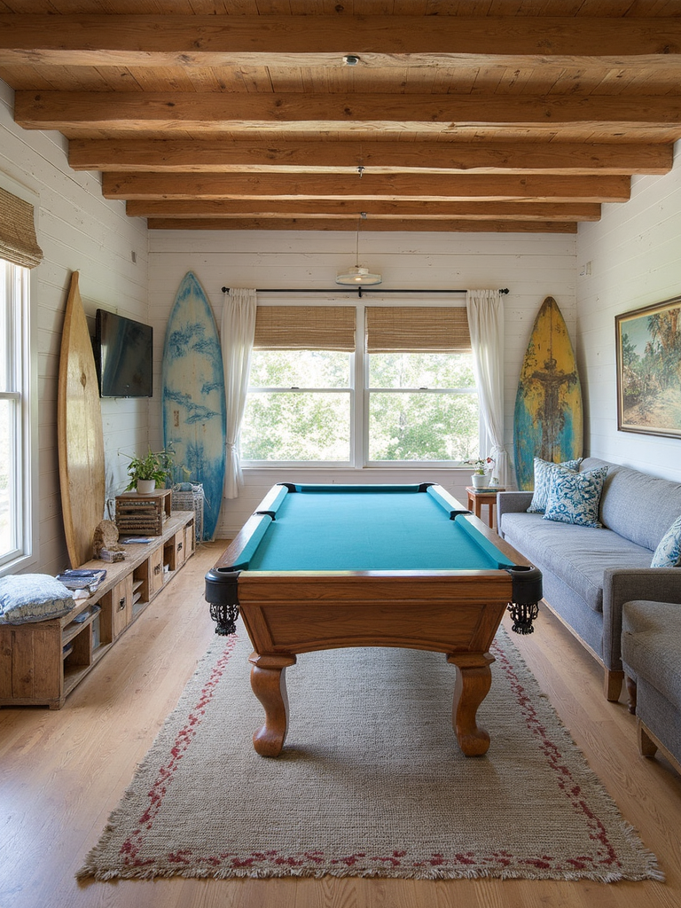 Surf Shack Game Room - Surf Shack Game Room interior design inspiration