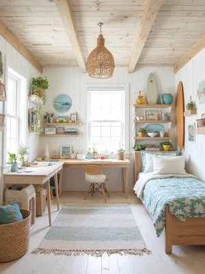 Surf Shack Kids Room Design