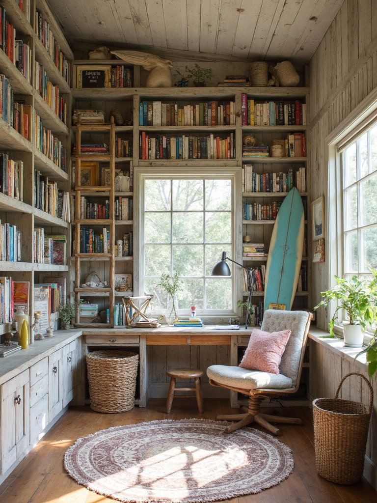 Surf Shack Library - Surf Shack Library interior design inspiration