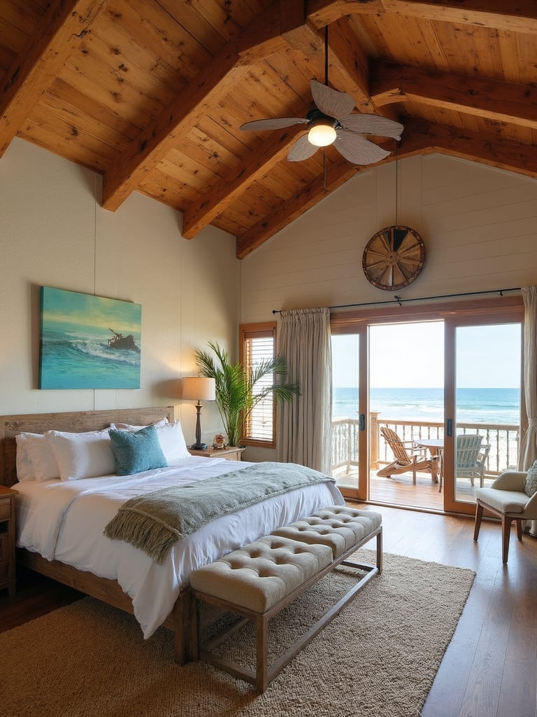 Surf Shack Master Suite - Surf Shack Master Suite interior design inspiration