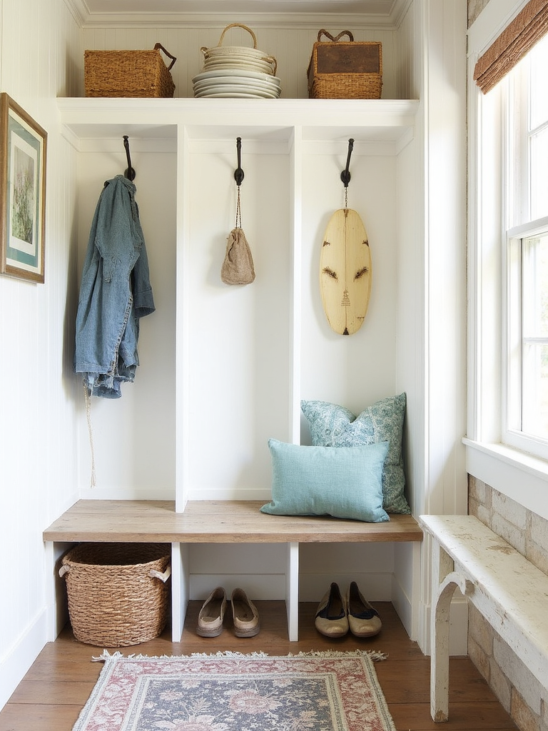 Surf Shack Mudroom - Surf Shack Mudroom interior design inspiration